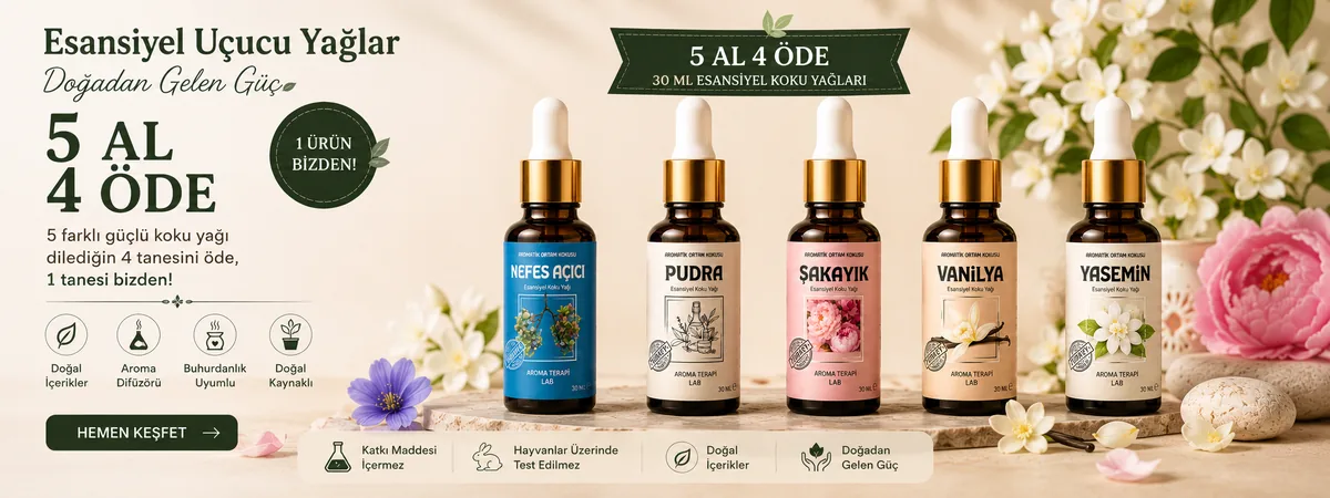 30 ML Esansiyel Uçucu Yağlar