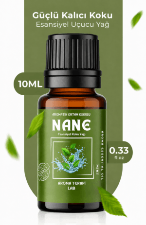 Aroma Terapi Türkiye Nane Aromatik Ortam Kokusu 10 ml