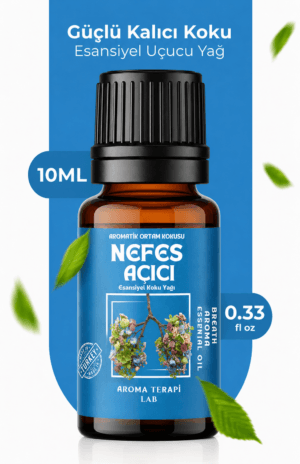 Aroma Terapi Türkiye Nefes Açıcı Aromatik Ortam Kokusu 10 ml
