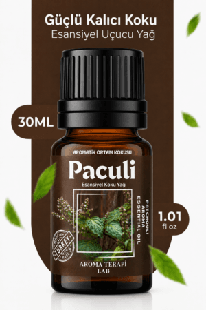 Aroma Terapi Türkiye Paçuli Aromatik Ortam Kokusu 10 ml