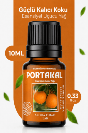 Aroma Terapi Türkiye Portakal Aromatik Ortam Kokusu 10 ml