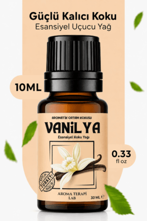Aroma Terapi Türkiye Vanilya Aromatik Ortam Kokusu 10 ml