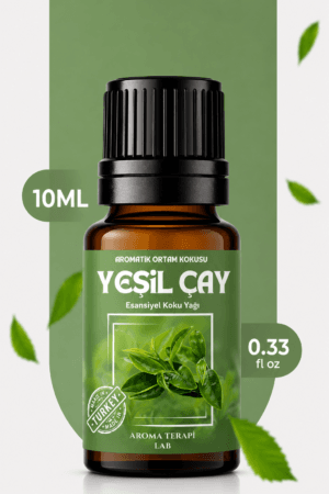 Aroma Terapi Türkiye Yeşil Çay Aromatik Ortam Kokusu 10 ml