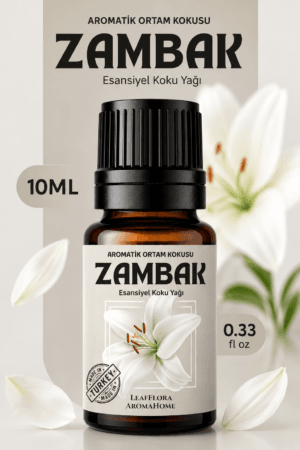 Aroma Terapi Türkiye Zambak Aromatik Ortam Kokusu 10 ml