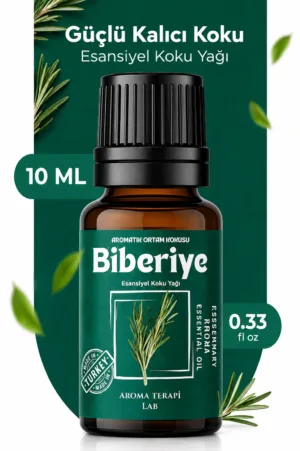 Aroma Terapi Türkiye Biberiye Aromatik Ortam Kokusu 10 ml