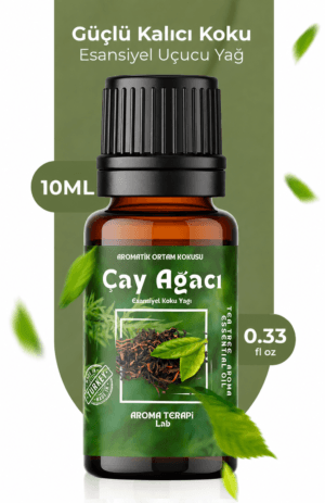 Çay Ağacı Esansiyel Koku Yağı 10 ML – Buhurdanlık , Hava Nemlendirici ve Difüzör İçin