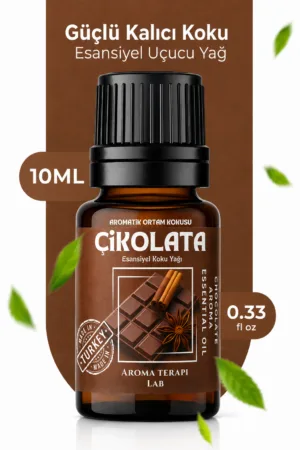 Aroma Terapi Türkiye Çikolata Aromatik Ortam Kokusu 10 ml