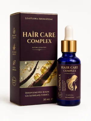 Saç Bakım Kompleksi Jojoba Biberiye Hint Yağı ve E Vitamini 30 ML